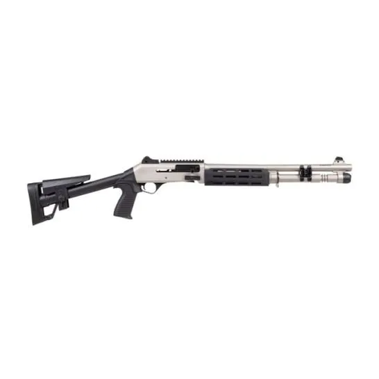 Panzer Arms PAM4CSMMFSS 12 Gauge Nickel 18.50 In Barrel - View 2