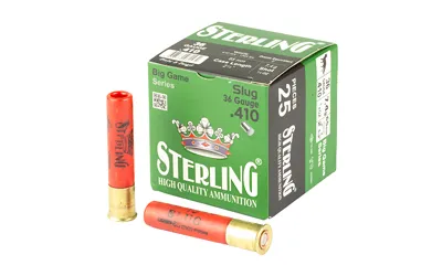 Sterling Ammunition STL410RS .410 Bore 2.5" Rifled Slug 25 Round Box - View 2