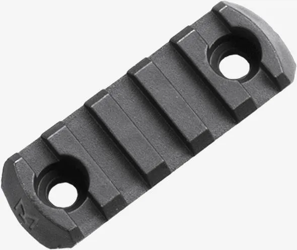 Magpul MAG590-BLK M-LOK Polymer 5-Slot Rail Section - Black - View 2
