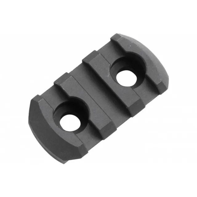 Magpul MAG580-BLK M-LOK Aluminum Rail 3 Slots Black - View 2