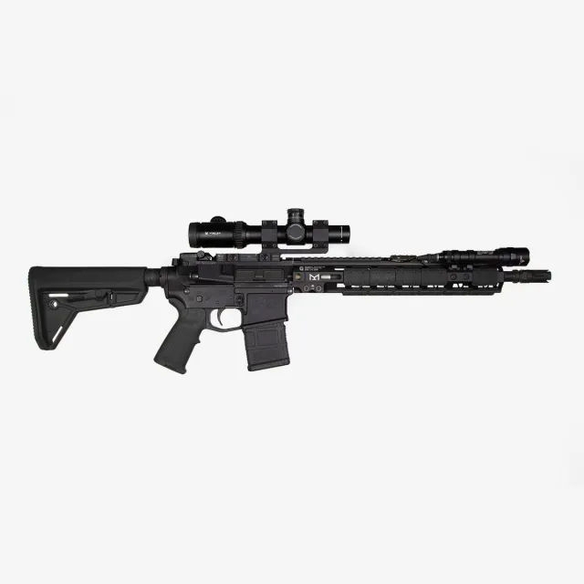 Magpul MAG347-BLK MOE SL Carbine Stock Black Mil-Spec AR-15 Polymer - View 2