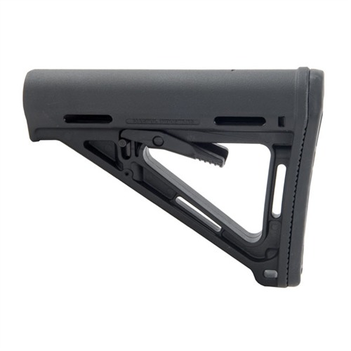 Magpul MOE AR-15 Mil-Spec Carbine Stock - Black with Rubber Pad, USA Made - View 2