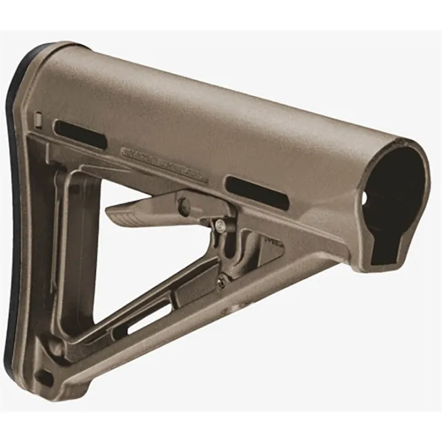 Magpul Industries MOE Rifle Stock MAG400FDE: Adjustable, Ambidextrous, AR-15/M-16 Mil-Spec, Flat Dark Earth - View 3