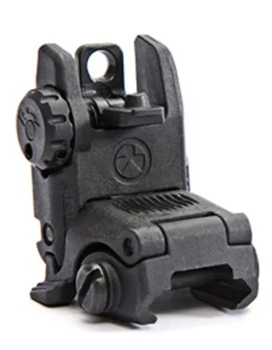 Magpul MAG248-BLK MBUS Gen 2 Flip-Up Rear Sight Black for AR-15/M16 - View 2