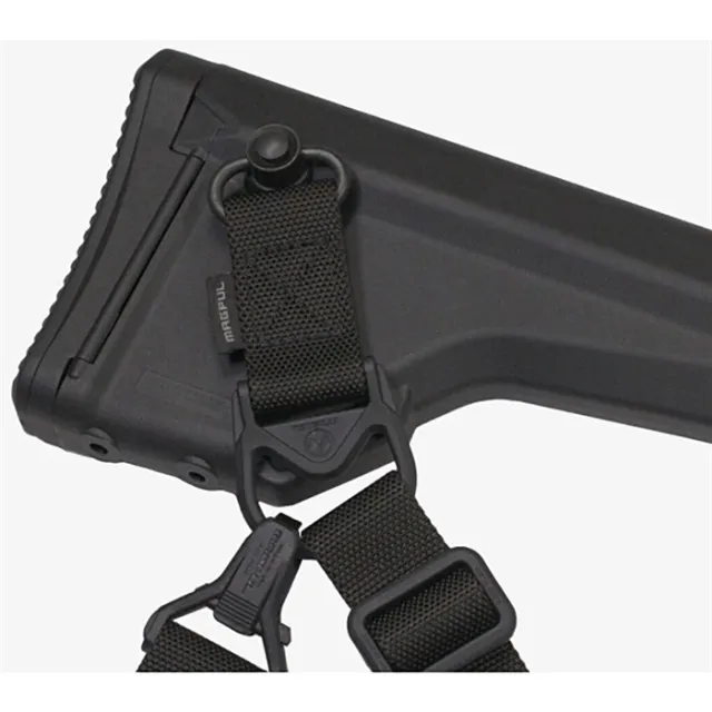 Magpul MAG333BLK Sling Mount Kit Type 1 made of Steel with Phosphate Black Finish for SGA, MOE Rifle, MOE Fixed Carbine, MOE AK, Zhukov-S, Hunter 700 & Hunter X-22 Stocks - View 3