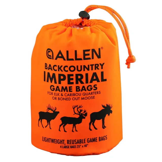 Allen BackCountry Imperial Elk Game Bag Set Orange Polyester 4 Bags 6590 - View 2