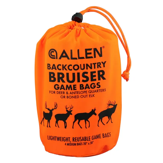Allen BackCountry Bruiser Deer Game Bag Set Orange Polyester 4 Bags 6591 - View 2