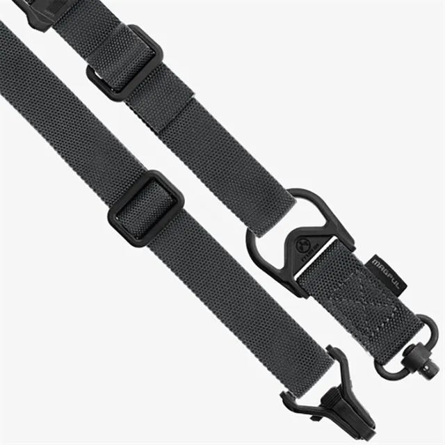 Magpul MAG515-GRY MS3 GEN2 Gray Nylon Adjustable QD Sling 1.25" - View 5