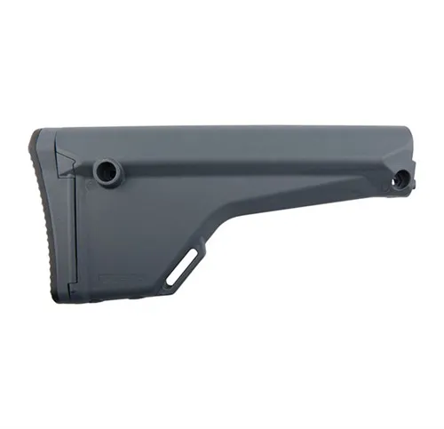 Magpul MAG404-GRY MOE Rifle Stock Gray with Sling Loop & Storage Compartment - View 2