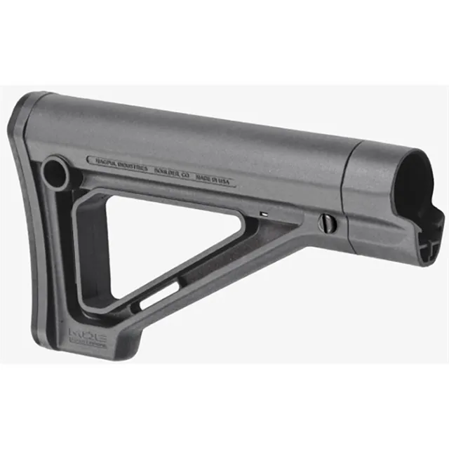 Magpul Industries MOE Fixed Carbine Stock Stealth Gray MAG480-GRY - View 2