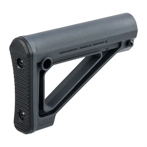 Magpul Industries MOE Fixed Carbine Stock Stealth Gray MAG480-GRY - View 3