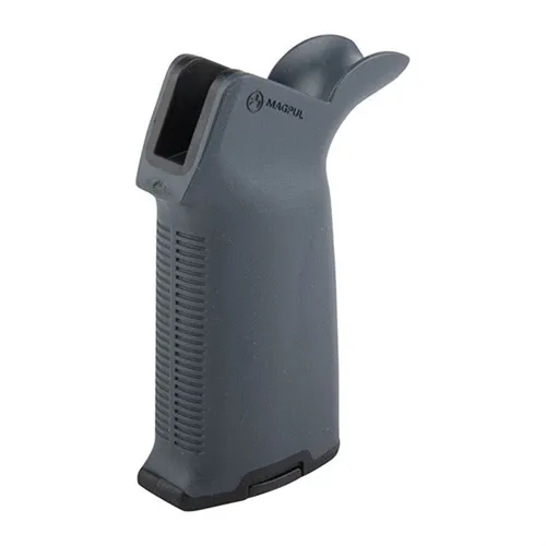 Magpul MAG416GRY MOE+ Grip Gray Textured Polymer w/Rubber Overmold Fits - View 2
