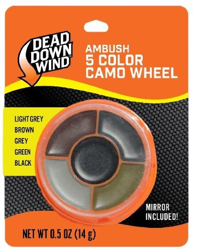 Dead Down Wind Camo Wheel 5 Color Face Paint - View 2