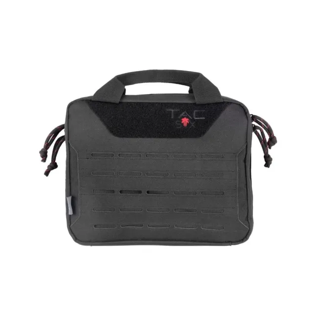 Allen Tac-Six Crew Tactical Pistol Case - Black, 600D Polyester, MOLLE System, Lockable Compartments - View 2