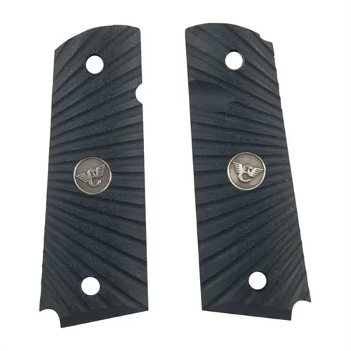 Wilson Combat 351AAFS 1911 Starburst G-10 Grip Panels Black - View 2