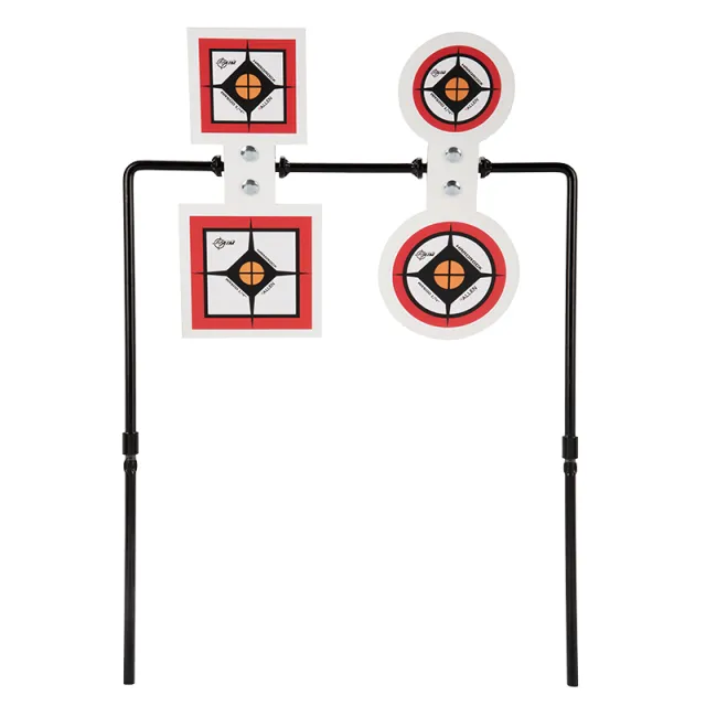 EZ-Aim Hardrock AR500 Steel Spinner Target & Stand - .25" Thick - View 2