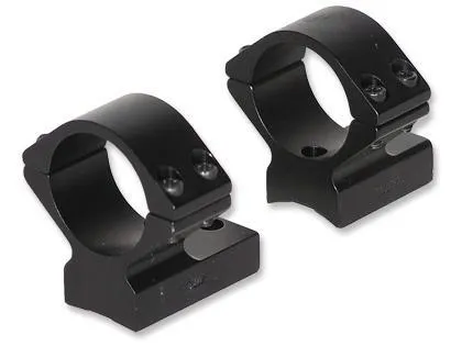 Talley 930734 Scope Mount/Ring Combo 1" Tube Black Anodized Low Rings - View 2