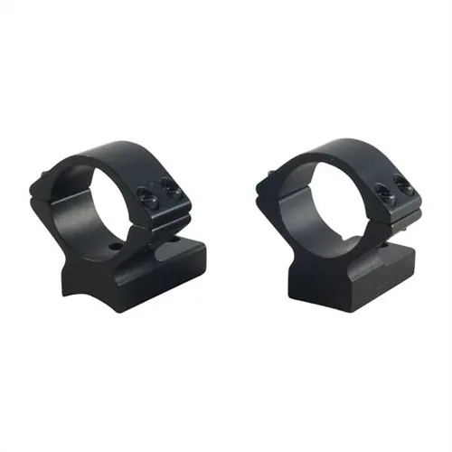 Talley 93X700 Scope Mount/Ring Combo 1" Tube Black Anodized Low Rings - View 2