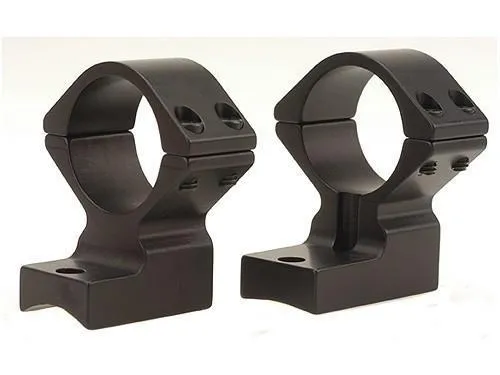 Talley 950700 1-Piece Hi Base & Ring Set Remington 700 1" Style Blk Finish - View 2