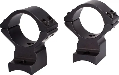 Talley 950725 2-Piece 1" High Matte Scope Mounts for Savage/Ruger/TC - View 2