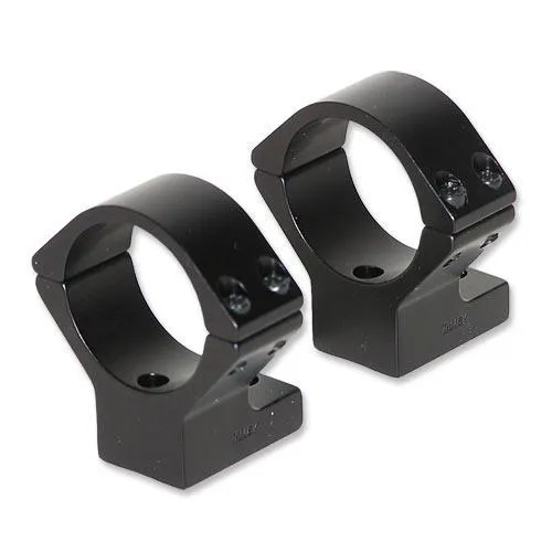 Talley 740714 Scope Mount 30mm Medium Rings Black Anodized Tikka T3/T3x - View 2