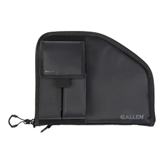 Allen Pistol Case 9.5" Full-size with Mag Pouch - Black - View 2