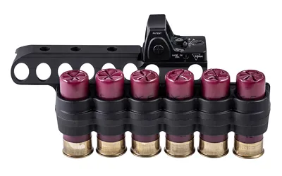 Mesa Tactical 95260 SureShell 6-Shell Carrier with RMR Mount, Benelli M4, Black - View 2
