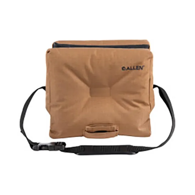 Allen Company 18420 Bench Shooting Bag 600D Polyester Black/Tan Unfilled - View 2