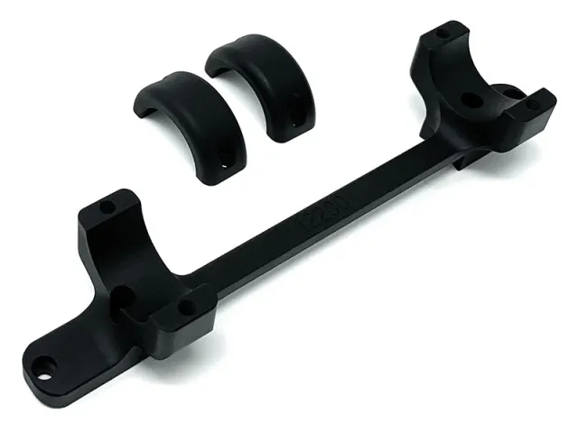 DNZ Products 12200 Game Reaper 1" High Scope Mount Black Long Action - View 2