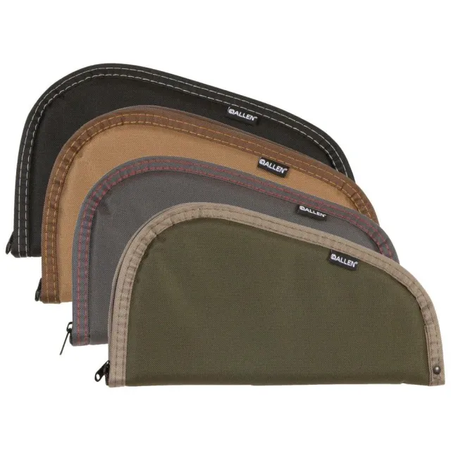 Allen Pistol Rug Single Handgun Assorted Colors Soft 13" (Only One Case) - View 2