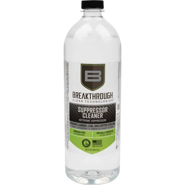 Breakthrough Clean Suppressor Cleaner 32 oz Water-Based Ammonia-Free - View 2