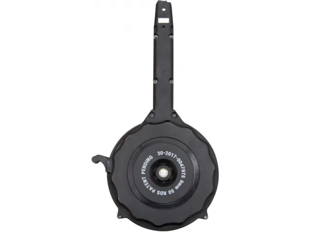 RWB 9MM 50 Round Drum Glock 9mm Luger Polymer Black - View 2