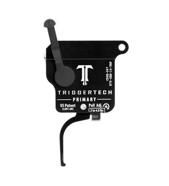 TriggerTech R70-SBB-14-TBF Remington 700 Primary Trigger Flat Black - View 2