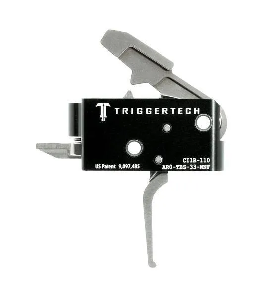 TriggerTech AR15 AR0-TBS-33-NNF 3.5 lbs Two Stage Stainless Steel - View 2