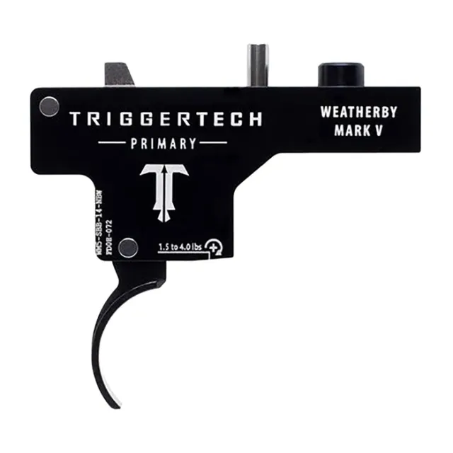 TRIGGERTECH Weatherby Mark V Primary Curve Sgl Stage Trigger WM5-SBB-14-NBW - View 2
