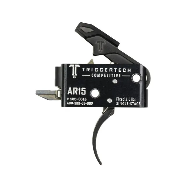 Triggertech Ar0sbb33nnp Competitive PRO Curved Single-Stage 3 LBS Fixed FOR - View 2