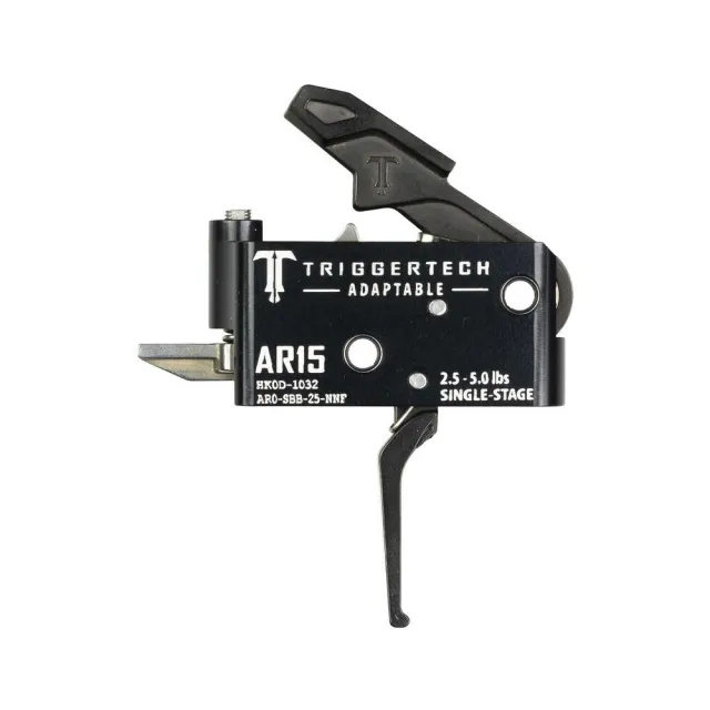 TriggerTech AR0SBB25NNF AR15 Single-Stage Trigger 2.5-5 lbs PVD Black - View 2