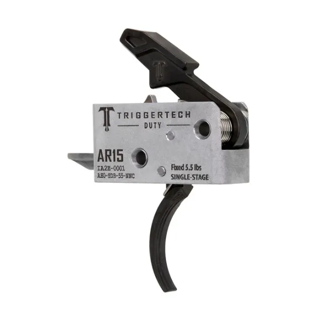 TriggerTech AH0SDB55NNC AR-15 Duty Single-Stage 5.5 lbs Curved Trigger - View 3