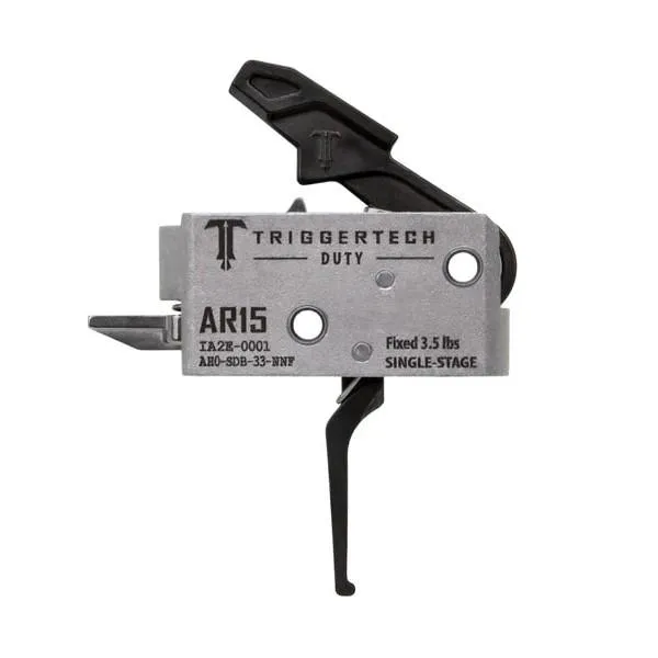 TriggerTech AH0SDB33NNF AR-15 Duty Flat Trigger 3.5 lbs Single-Stage - View 2
