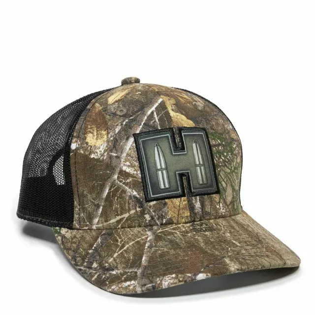 Outdoor Edge HRN03A Canvas Cap Realtree Edge/Black Structured OSFA - View 2