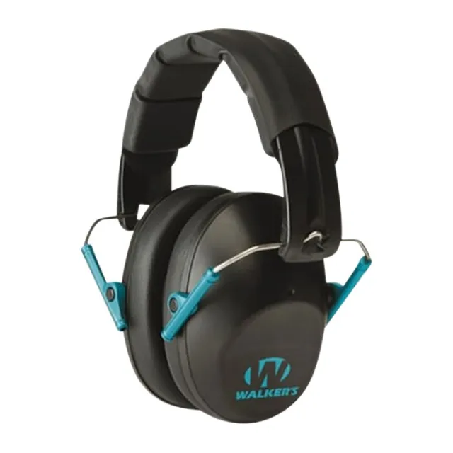 Walker's GWP-FPM1-BKTL Low-Profile Folding Muff Noise-Canceling Black - View 2