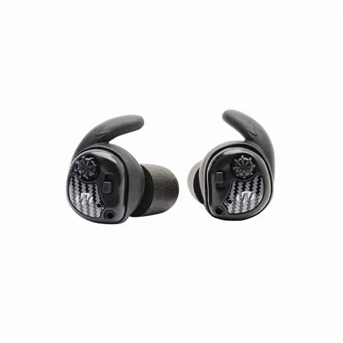 Walker's GWPSLCR Silencer Ear Buds 25dB Matte Black/Carbon Fiber - View 2