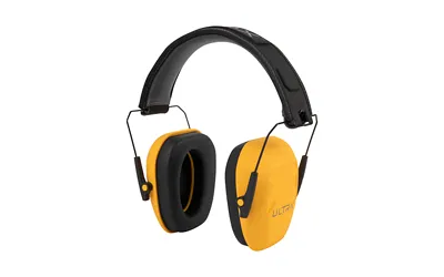 Allen 4107 Ultrax Shield 23 dB Yellow Over-the-Head Earmuffs - View 2