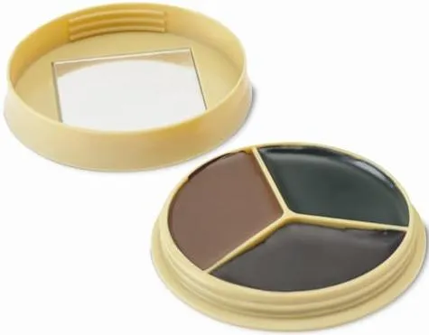 DNZ Products HME CMOFP3 Camo Face Paint Kit Black/Brown/Dark Green - View 2