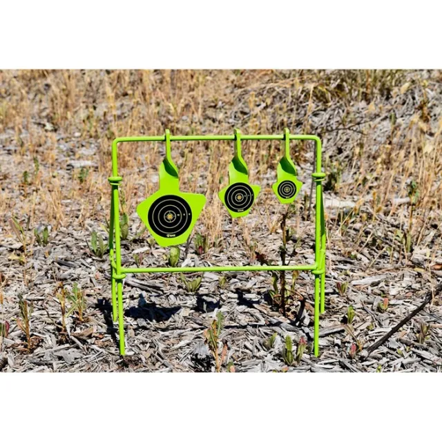 Shooting Made Easy SMEST22FLD Spinning Target .22 Rimfire Steel - View 2