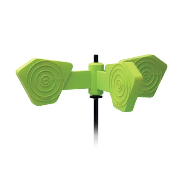 Shooting Made Easy SMESHW Self-Healing Polymer Windmill Target Green - View 2