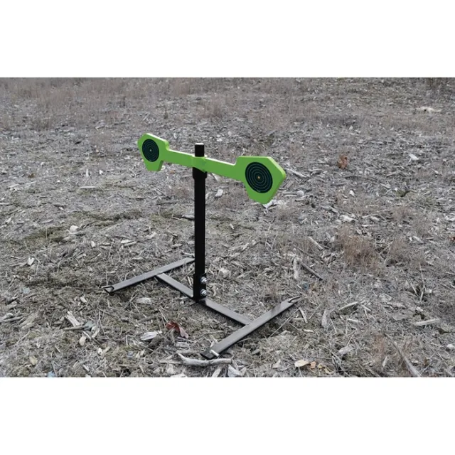 Shooting Made Easy SMEHGS Steel Spinning Handgun Target .38-.45 Cal - View 2