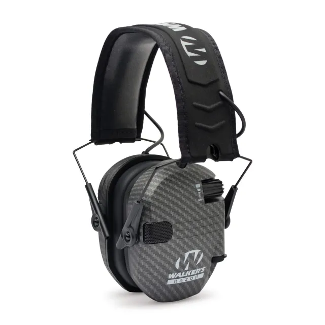 Walkers Razor Slim Shooter Folding Electronic Ear Muff 23 dB NRR Carbon - View 2