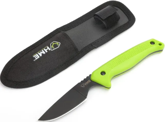 DNZ Products KNFBCK 2.5" 420HC Black Oxide Green Handle - View 2