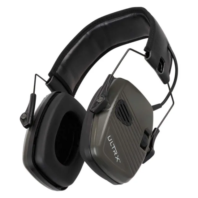 Allen 4113 ULTRX Slim Fit Electronic Earmuff NRR 24dB Olive - View 2